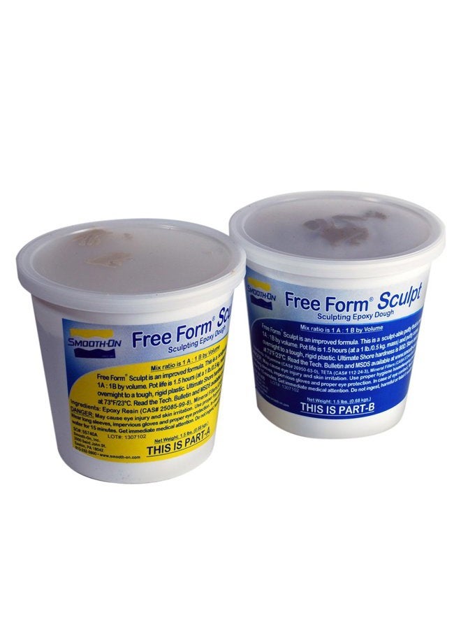 Smooth-On Free Form Sculpt Epoxy Putty - Trial Size - Image 1